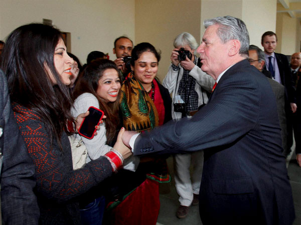 In pics: German President Joachim Gauck in India