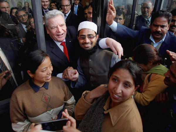 In pics: German President Joachim Gauck in India