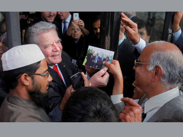 In pics: German President Joachim Gauck in India