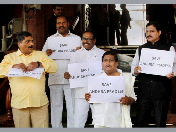 In Pics: Parliament proceedings get washed out over protests