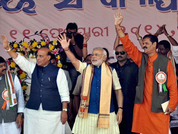In pics: When Narendra Modi roared in Naveen Patnaik's Odisha