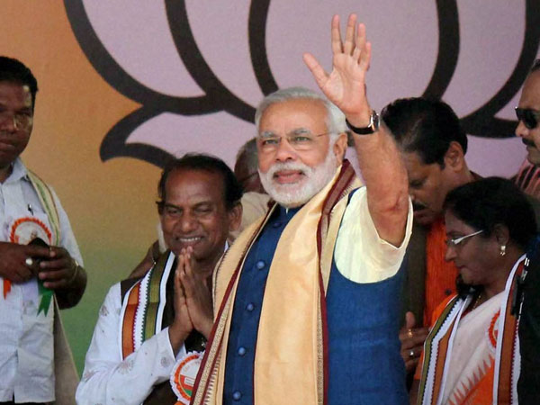 In pics: When Narendra Modi roared in Naveen Patnaik's Odisha