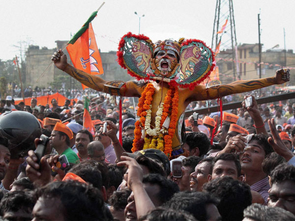 In pics: When Narendra Modi roared in Naveen Patnaik's Odisha