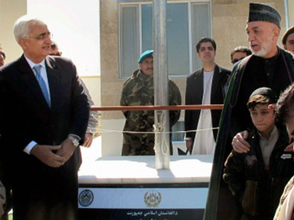 In pics: Khurshid, Karzai in Kabul 
