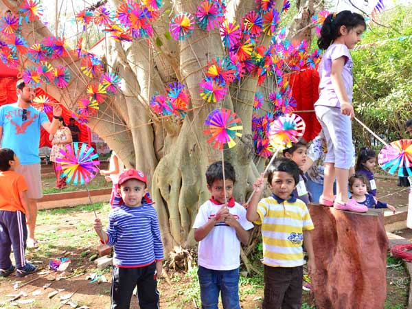 Story telling session, book reading sessions were organised
