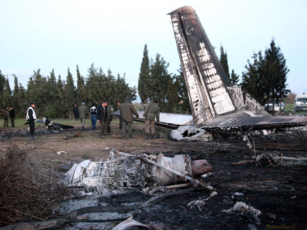 Plane crash in Tunisia 
