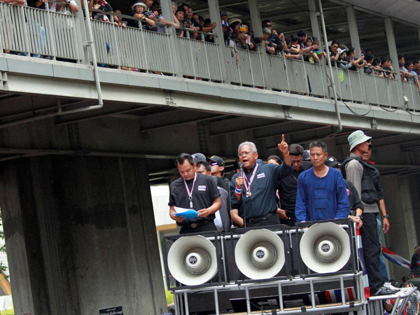 Anti-government protest leader Suthep Thaugsuban 