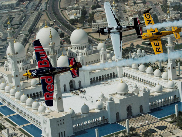 Test flight before the championship 