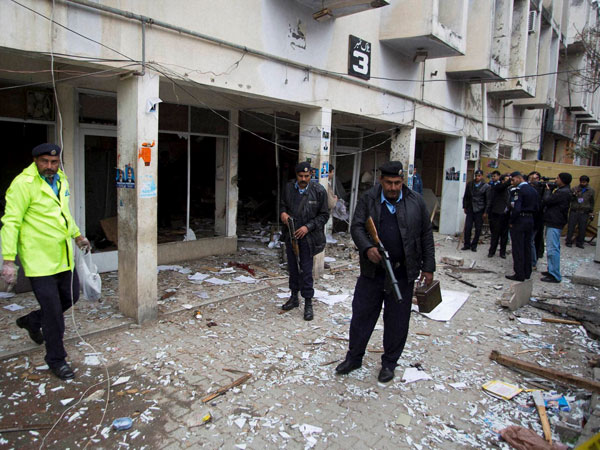 Suicide bomb attack in Pakistan 