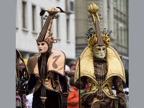 Carnival time in Lucerne 