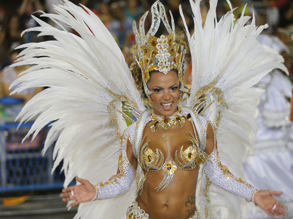 Samba parade in Brazil 