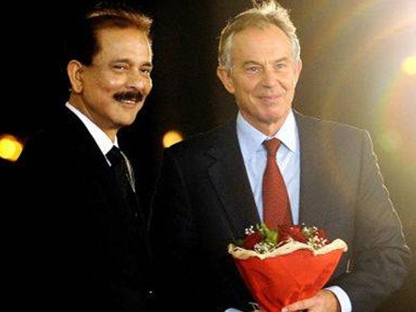 Ties with Tony Blair
