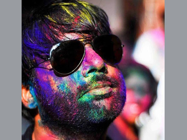 Holi celebration in India
