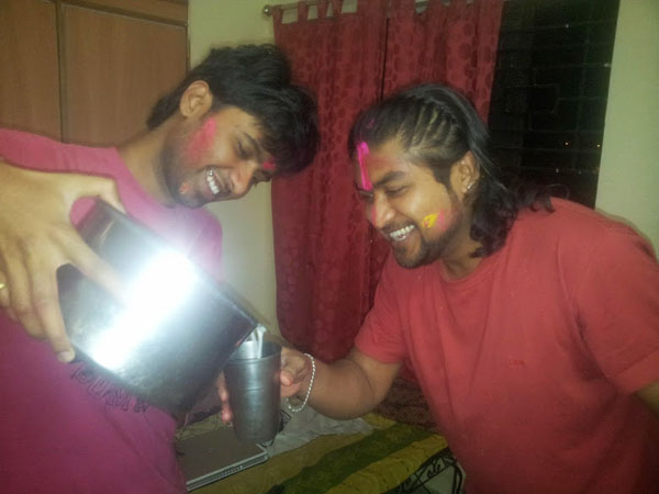 Holi celebration in India