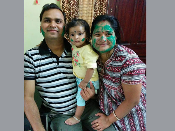 Holi celebration in India