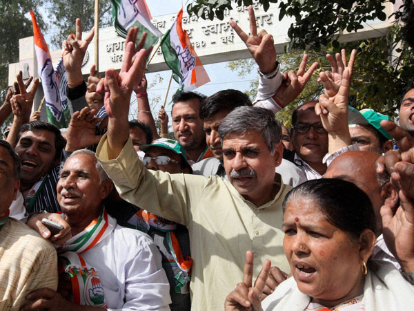Congress's Sandeep Dikshit files nomination