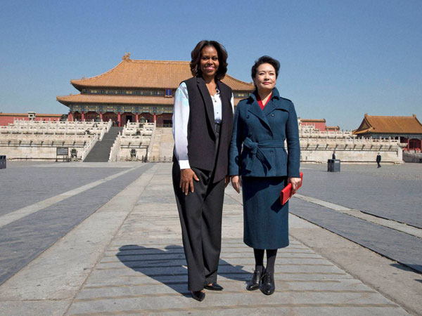 Michelle Obama in Beijing 