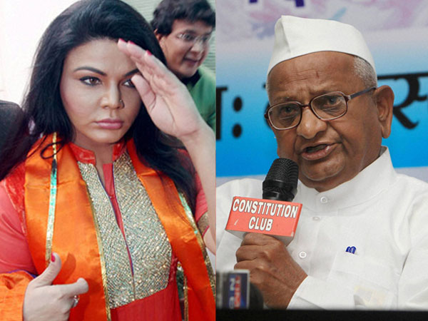 Rakhi Sawant called Anna Hazare “He-Man”!