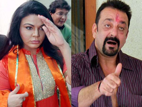 Rakhi shows her “heart of gold” for Sanjay Dutt