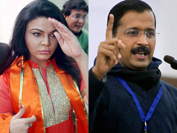 Rakhi Sawant challenges Arvind Kejriwal, calls him “item boy” of politics
