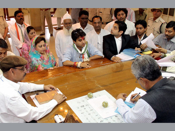 Jyotiraditya Scindia of Congress