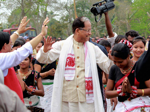 Assam Chief Minister Tarun Gogoi 