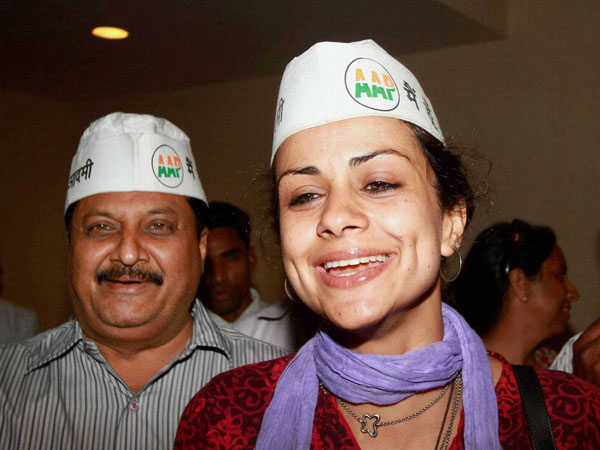 Gul Panag during a meeting in Chandigarh