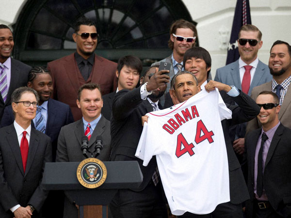 A selfie for the world!