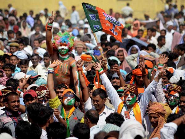 Narendra Modi's election campaign rally in Nawada