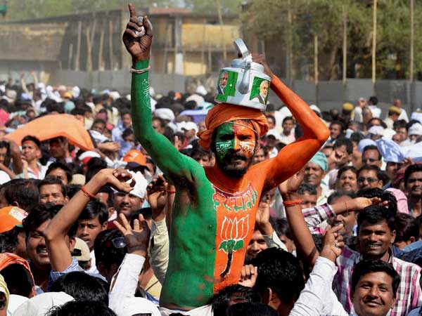 Narendra Modi's election rally in Nawada