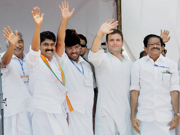 Rahul Gandhi, Kerala CM Oommen Chandy