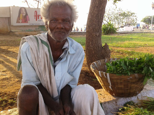 Jayaraman, Vegetable vendor - 72 years Jayaraman, Vegetable vendor - 72 years