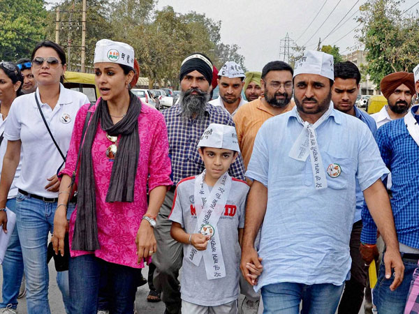 AAP candidate from Chandigarh Gul Panag AAP candidate from Chandigarh Gul Panag