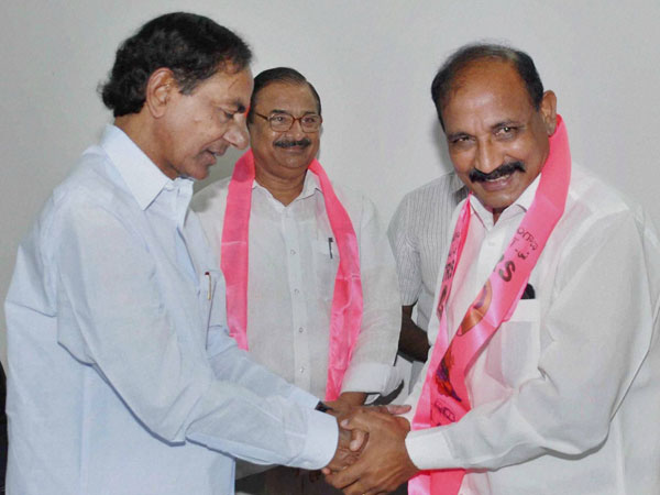 RS President K.Chandra Sekhar Rao at TG Bhavan RS President K.Chandra Sekhar Rao at TG Bhavan