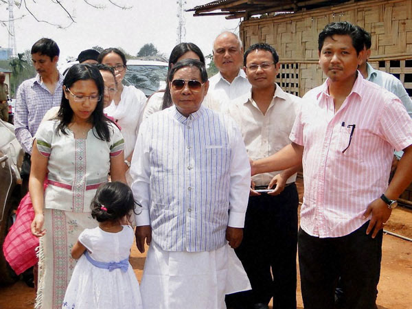 Former Speaker and National People's Party candidate PA Sangma
