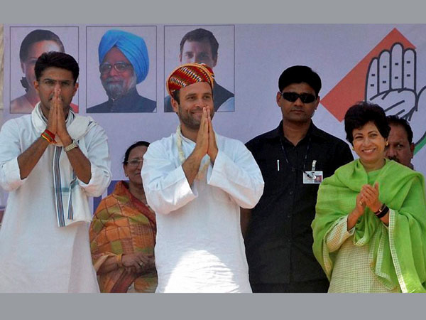Rahul Gandhi, with PCC President Sachin Pilot Rahul Gandhi, with PCC President Sachin Pilot