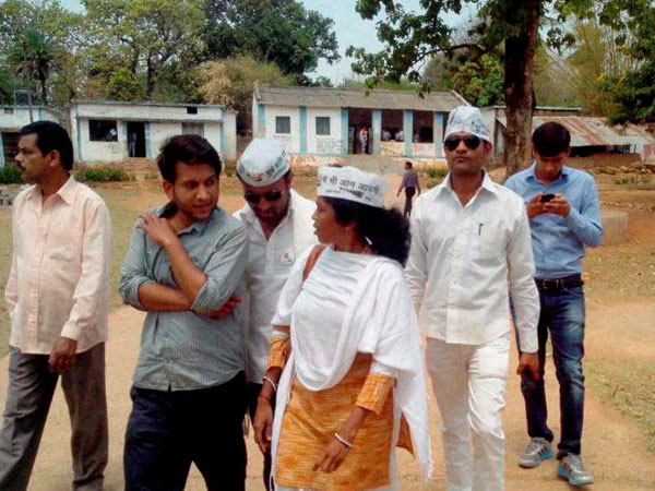 Aam Aadmi Party candidate from Bastar, Soni Sori Aam Aadmi Party candidate from Bastar, Soni Sori