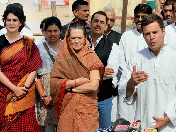 Congress Vice President and party candidate from Amethi Congress Vice President and party candidate from Amethi