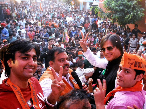 Actor Vivek Oberoi at a road show