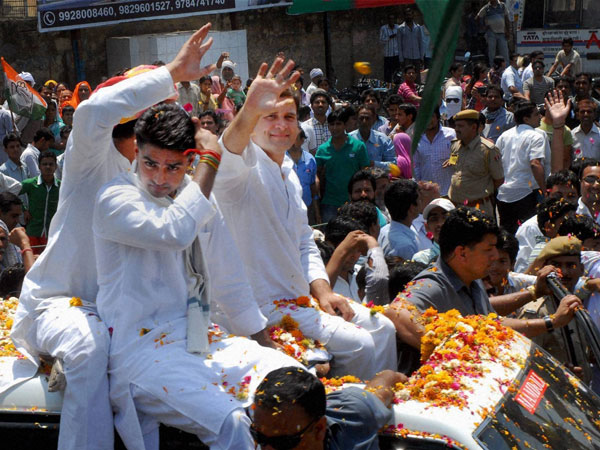 Rahul Gandhi and Rajasthan Congress Chief Sachin Pilot
