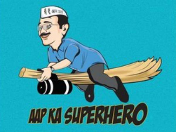 Kejriwal in Harry Potter style!