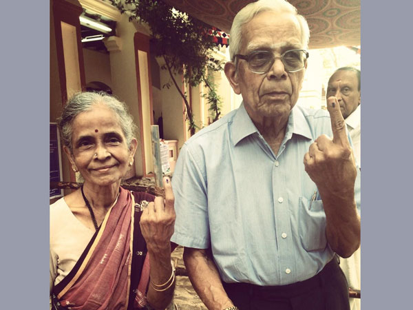 EVM malfunction in Gopalapuram in Chennai