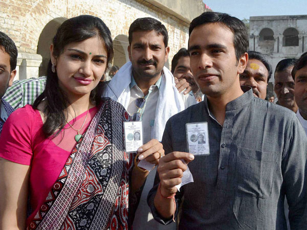 Rashtriya Lok Dal (RLD) candidate Jayant Chaudhary