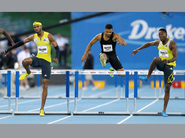 Michael Tinsley wins in Drake Relays athletics