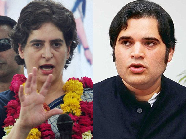 Priyanka Gandhi and Varun Gandhi