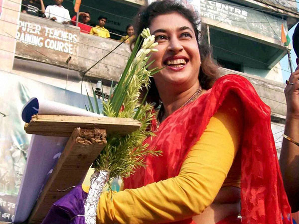 Tollywood actress and TMC candidate Satabdi Roy