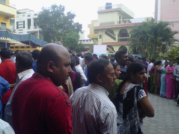 Confusion prevails in identifying poll booths in Padmaraonagar