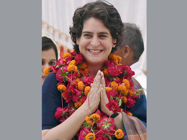 Priyanka Vadra during her election campaign