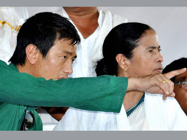 Mamata Banerjee busy with former Soccer star Baichung Bhutia