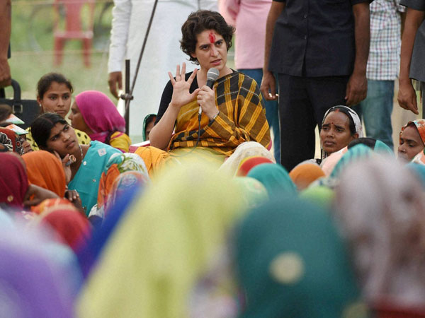 Priyanka Vadra during her Election compaign